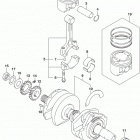 GSX250R Коленвал
