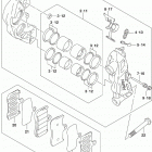GSX,S750 Передние тормоза