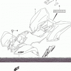 LT,Z50 Frame center cover