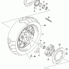 DL1000A,XA Rear wheel (dl1000xal9 e28)