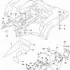 LT,A750X,XP,XPZ Rear fender (lt-a750xpzl9 p33)
