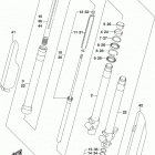 RM85 Передняя вилка