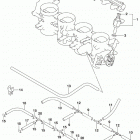 GSX,S750 Throttle body hose  /  joint (gsx-s750yal9 e33)