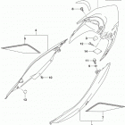 SV650,A,XA Frame cover (sv650xal9 e33)
