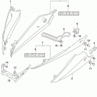 GSX,S1000A YA AZ Under cowling (gsx-s1000al9 e28)