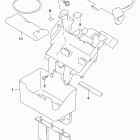 GSX250R Battery holder