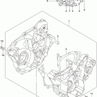RMX450Z Картер двигателя