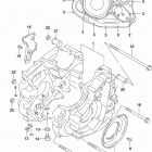 DR650SE Картер двигателя