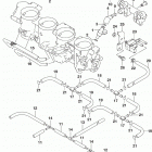 GSX1300RA Throttle body hose  /  joint (gsx1300ral9 e33)