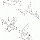 SV650,A,XA Footrest (sv650al9 e33)