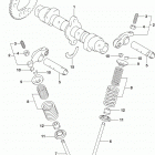 GSX250R Распределительный вал  /  клапана