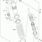 RMX450Z Задние амортизаторы