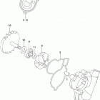RM,Z450 Водяной насос