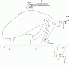 GSX,S750 Front fender (gsx-s750zal9 e28)