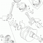VL800 Коленвал