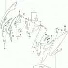GSX,S1000A YA AZ Frame body cover (gsx-s1000azl9 e28)