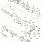 DR,Z125,L Transmission (dr-z125ll9 e28)