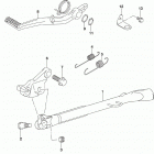 DL1000A,XA Подножка