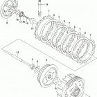 DR,Z125,L Сцепление