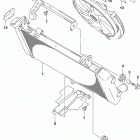 GSX,S750 Radiator (gsx-s750yal9 e28)