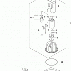 DL650A,XA Топливный насос