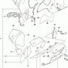 GSX1300RA Under cowling