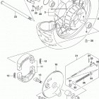 VL800 Rear wheel (vl800l9 e03)