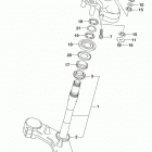 DL1000A,XA Steering stem (dl1000xal9 e33)