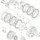 LT,F400F Сцепление