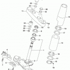 VL1500,C90 Steering stem (vl1500bl9 e03)