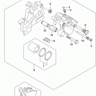 SV650,A,XA Задний суппорт
