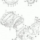 VL1500,C90 Crankcase cover (vl1500bl9 e33)