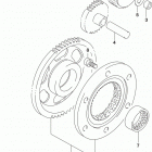 DR650SE Муфта стартера