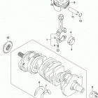GSX,S750 Коленвал