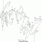 GSX,S1000A YA AZ Frame body cover (gsx-s1000yal9 e03)