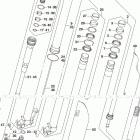 RMX450Z Передняя вилка