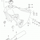 DR,Z400S Fuel tank (dr-z400sl9 e33)