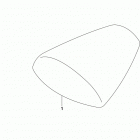 GSX,R600 Seat tail box (optional)