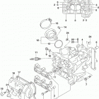 DL650A,XA Головка цилиндров (передняя)