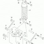 DL650A,XA Rear cushion lever (dl650xa)