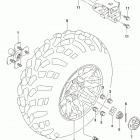 LT,A750X,XP,XPZ Lh rear wheel (lt-a750xl9 p03)