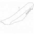 RM,Z450 Сиденье