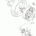 DL650A,XA Rear wheel (dl650xa)
