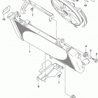 GSX,S750 Radiator (gsx-s750al9 e28)