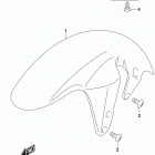 VZR1800,BZ M109R Front fender (vzr1800l9 e28)