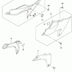 SV650,A,XA Frame center cover (sv650xal9 e28)