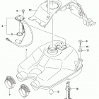 LT,F400F Топливный бак