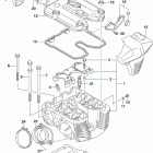VZR1800,BZ M109R Cylinder head (rear) (vzr1800l9 e28)