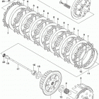 RMX450Z Сцепление