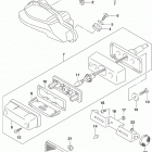 GSX,S750 Задний фонарь